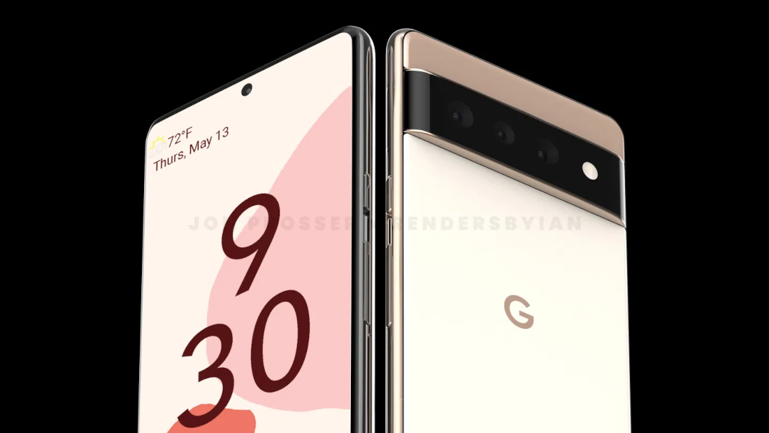 Pixel 6a renders show Google carrying the Pixel 6 design forward