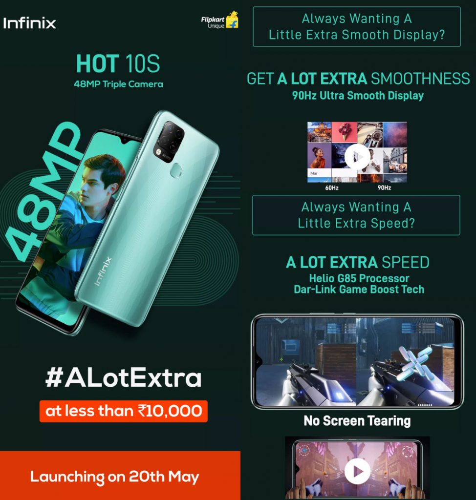 processor of infinix hot 10s