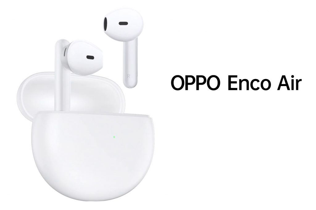 Oppo Enco Air 2 Bluetooth Truly Wireless in Ear Earbuds with Mic (Blue)