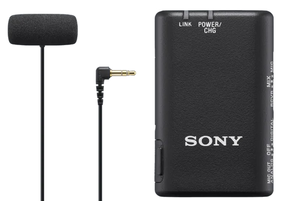 Sony Announces ECM-W2BT Wireless Microphone & ECM-LV1 Compact Stereo  Lavalier Microphone, Sony