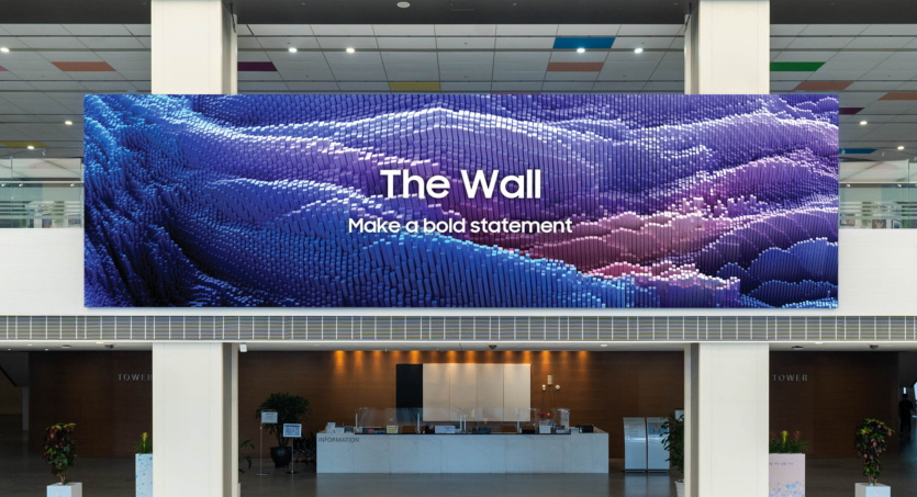 Samsung's The Wall, MicroLED Displays, Samsung Business