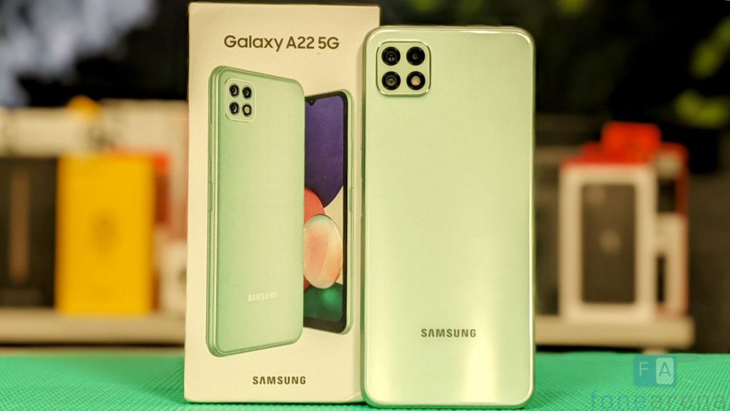 Samsung Galaxy A22 5G Unboxing and First Impressions