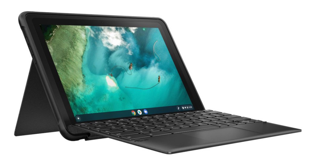 ASUS Chromebook Detachable CZ1 (CZ1000) with 10.1-inch WUXGA touch screen, MediaTek Kompanio 500 SoC, military-grade durability announced