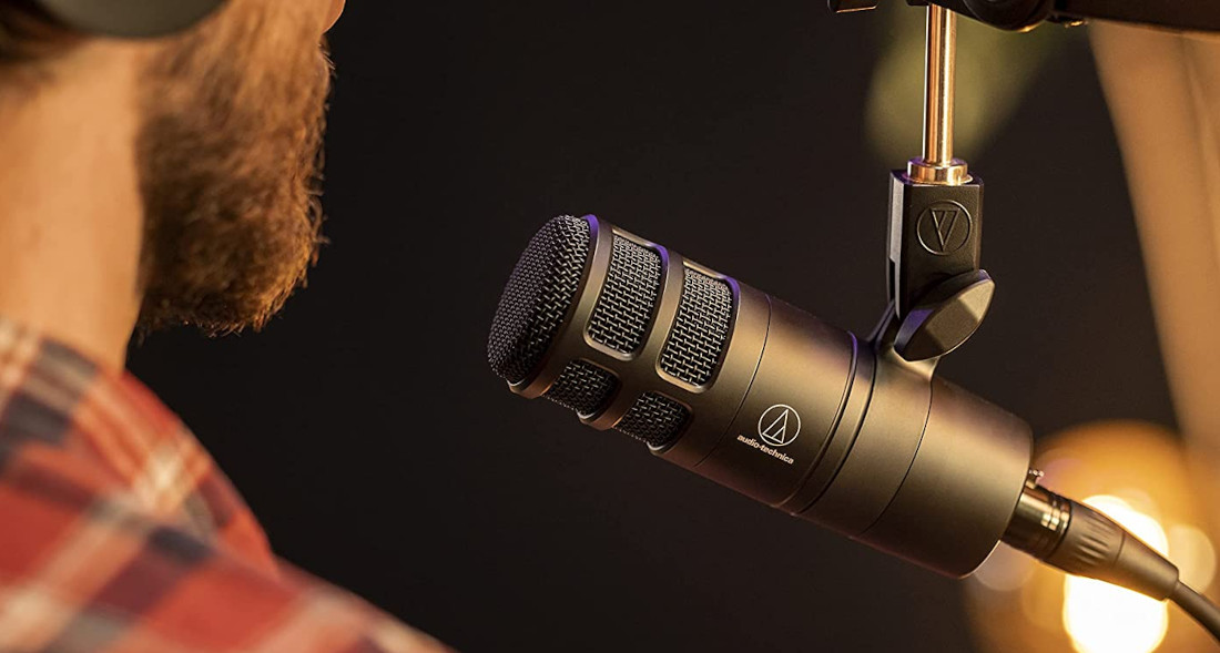 Audio Technica AT2040 Hyper Cardioid Dynamic Podcast Microphone