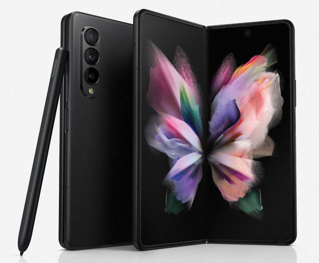 Samsung Galaxy Z Fold3 5G with 120Hz AMOLED display, Under display