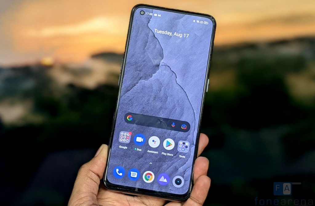 realme gt master screen