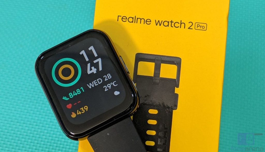 realme smart watch camera