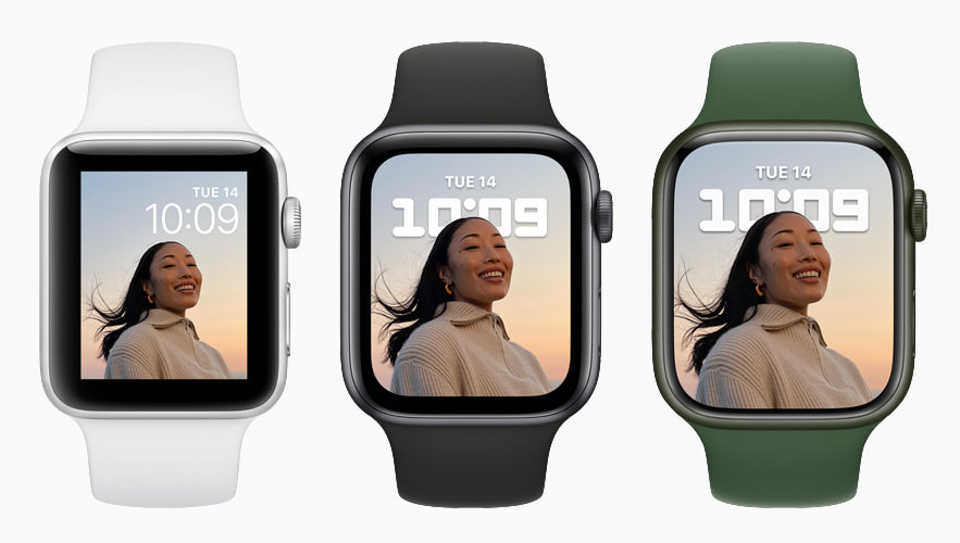 Apple Watch Series 7 With Larger Always On Retina Display WR50 Water 