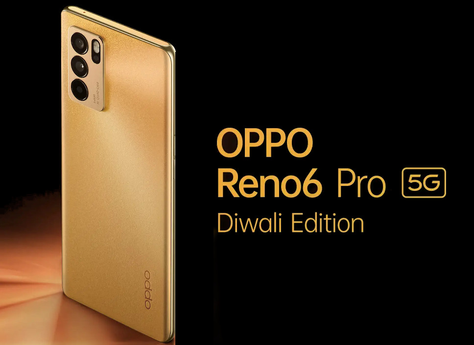 Oppo Reno6 Pro 5G Diwali Edition: Oppo Reno6 Pro 5G Diwali Edition to  launch on September 27 - Times of India