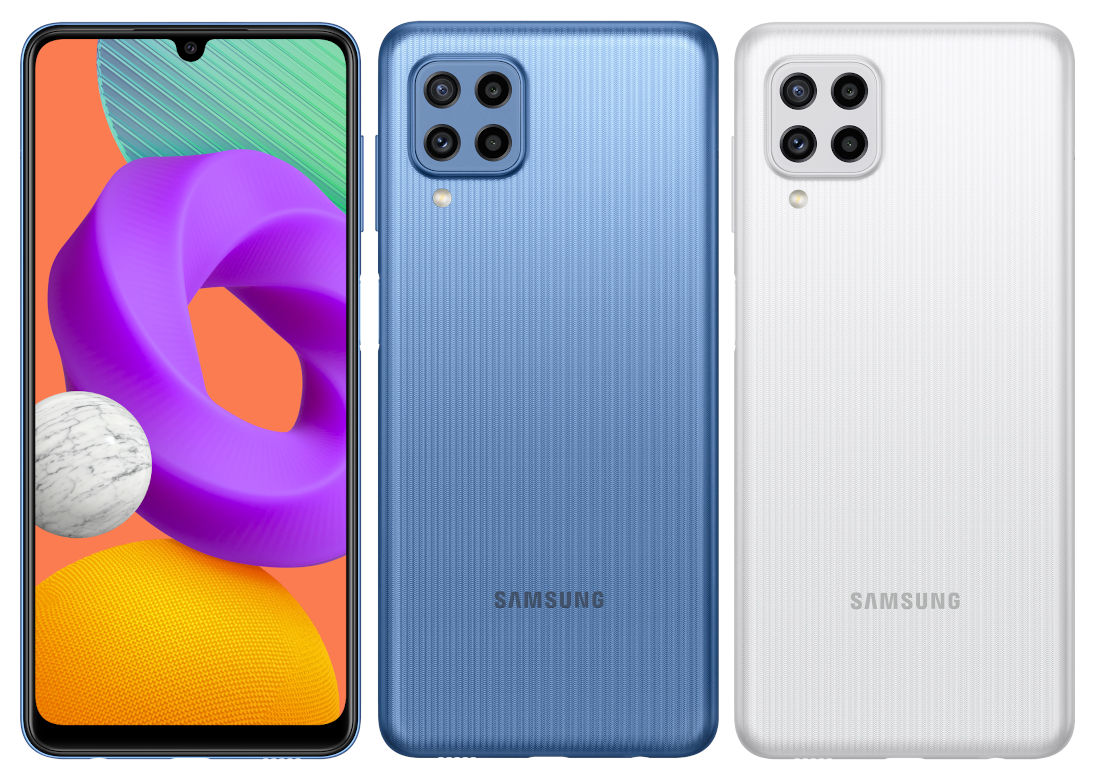 Samsung Galaxy M22 with 6.4-inch HD+ 90Hz AMOLED display, 48MP quad rear cameras, 5000mAh battery announced