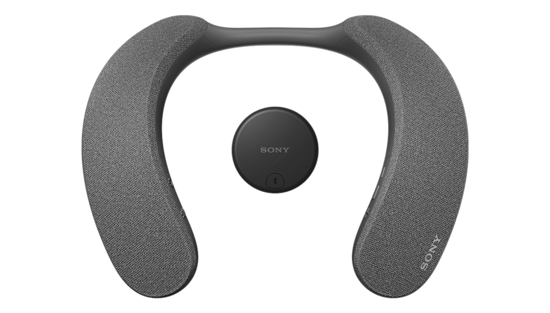 Sony SRS-NS7 wireless neckband speaker with 360 Reality Audio