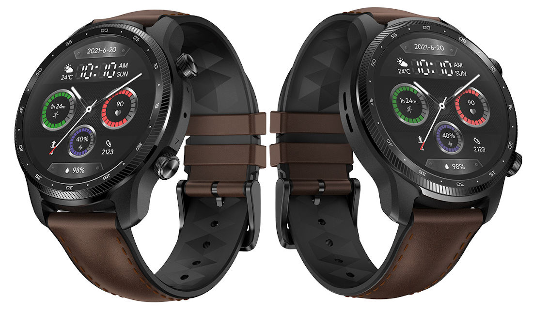 TicWatch Pro X with 1.39-inch AMOLED and FSTN LCD dual displays