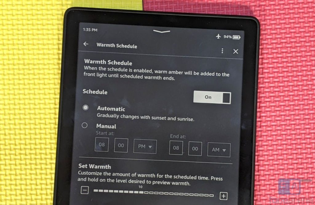 Amazon Kindle Paperwhite 11th Gen 6.8” 8GB – Waterproof EReader + Ads – Scratched Screen, Refurbished