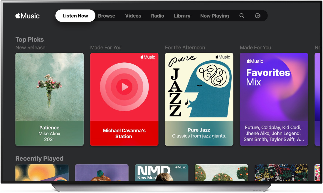 LG webOS Smart TVs now supports native Apple Music app