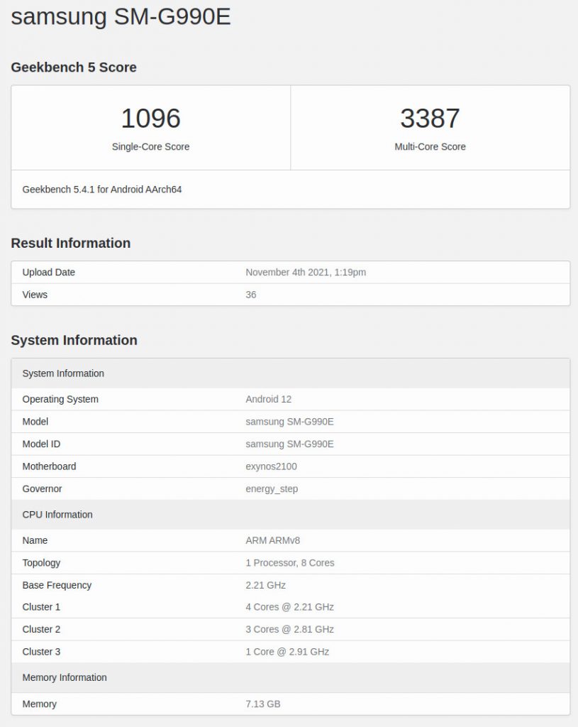 Samsung Galaxy S21 FE 5G Two Variants to Come With SD 888, Exynos 2100