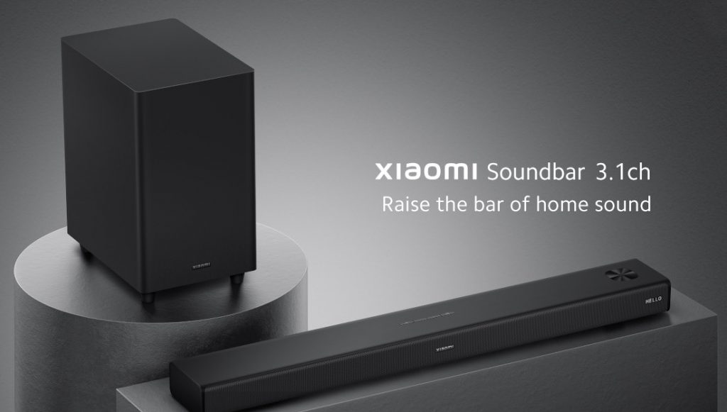 Xiaomi Soundbar 3.1ch with wireless subwoofer, 430W output announced