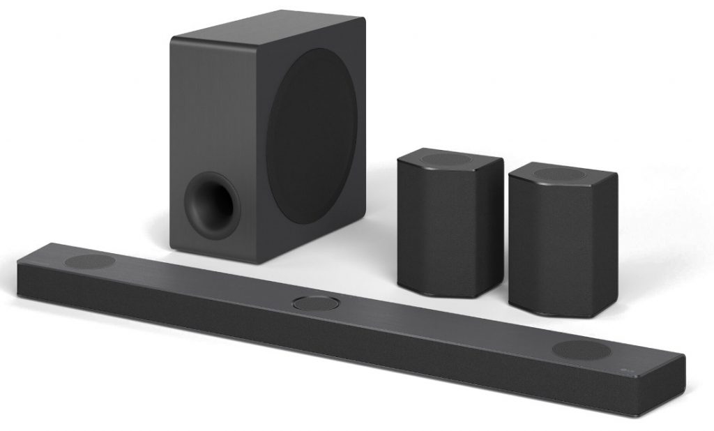 LG 9.1.5 Channel Soundbar with Wireless Subwoofer, Dolby Atmos and
