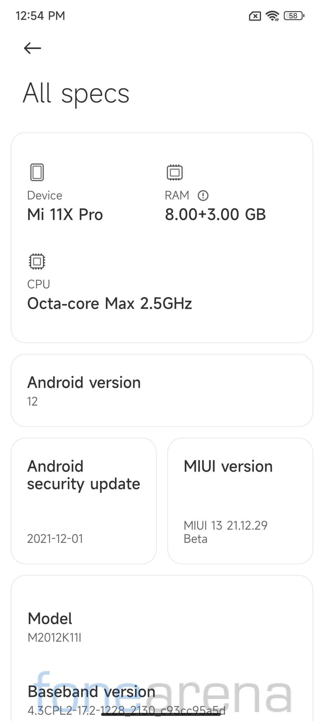 mi 11x pro miui 13