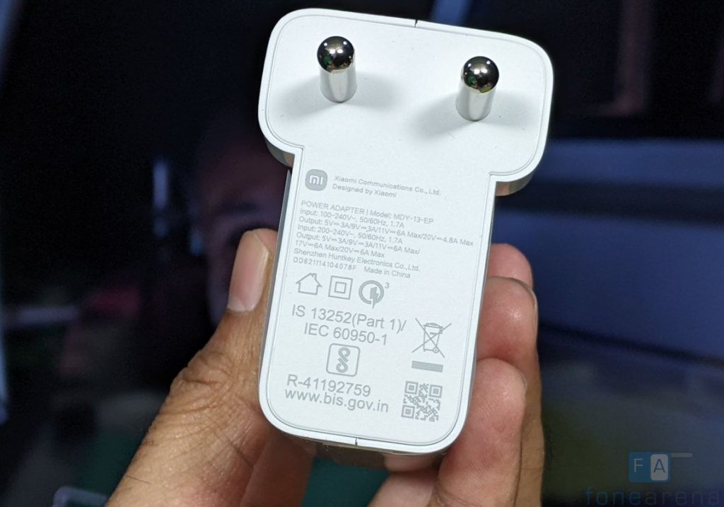 xiaomi 11i charger