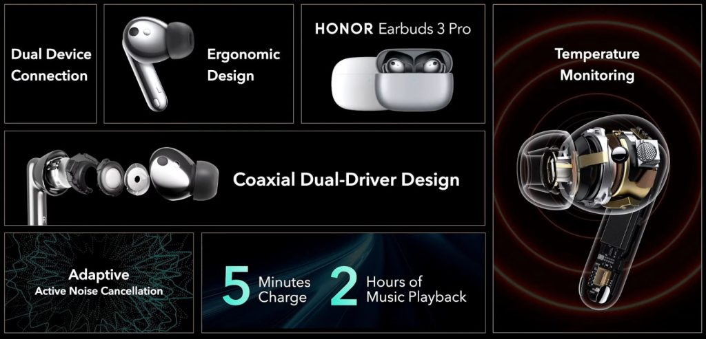 Honor best sale earbuds 3