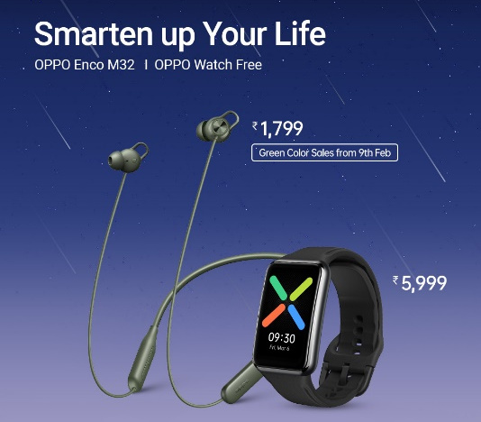 Oppo Watch Free with AMOLED display, 14-day battery life launched