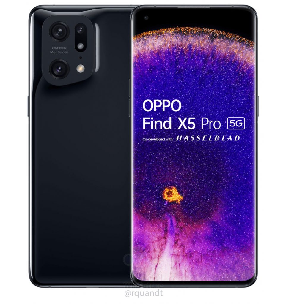 OPPO Find X5 Pro with 6.7″ QHD+ 120Hz AMOLED display, Snapdragon 8 Gen 1, Hasselblad camera, 5000mAh battery and Find X5 surfaces