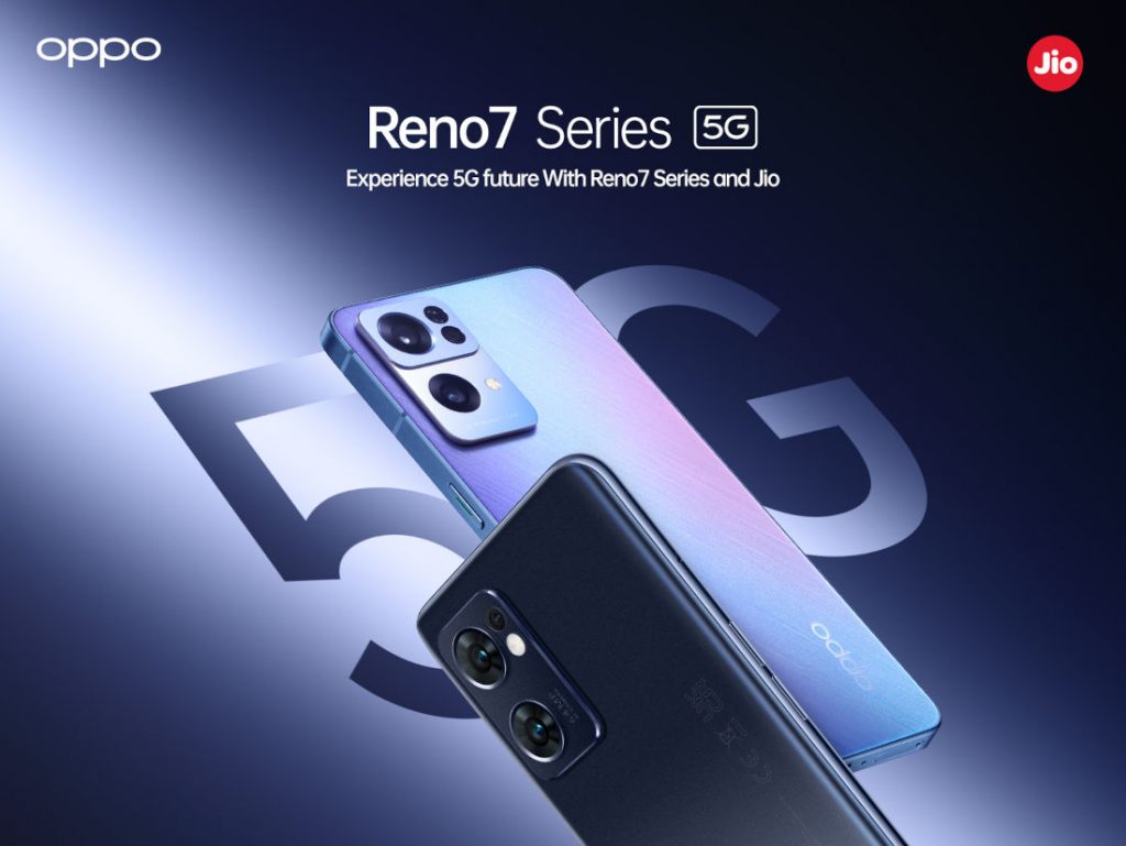 OPPO partners with Jio to conduct 5G trials on Reno 7 Series