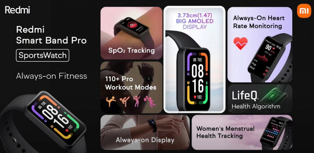 Redmi Smart Band Pro SportsWatch