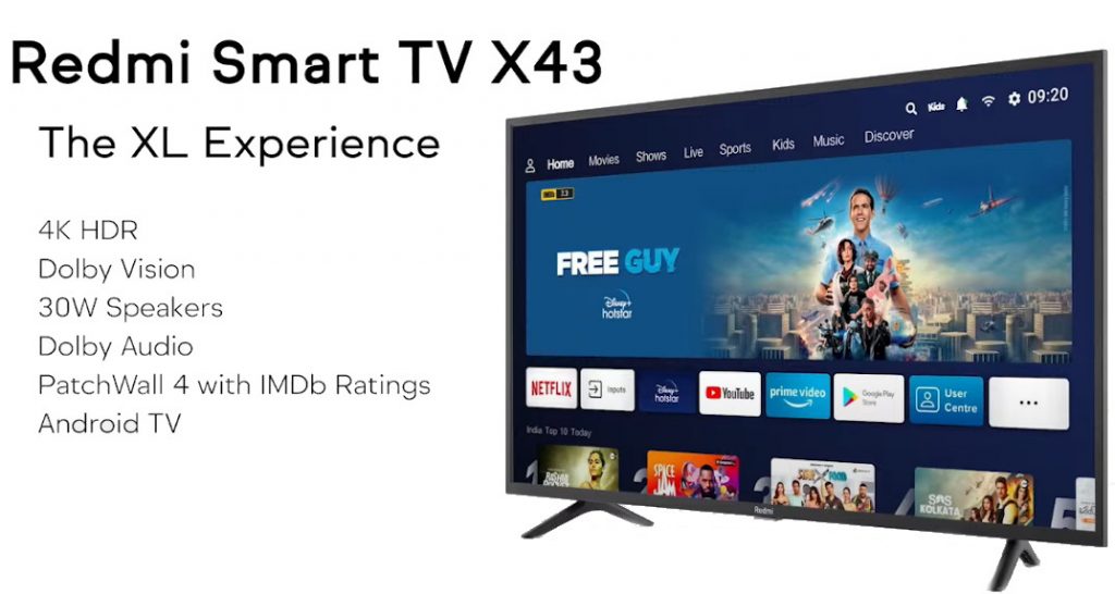 Xiaomi Redmi Smart Band Pro and Smart TV X43 also announced in