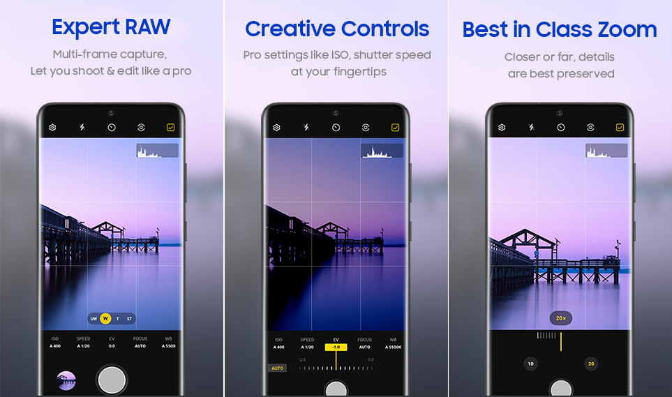 Tentang Kamera Expert RAW Samsung