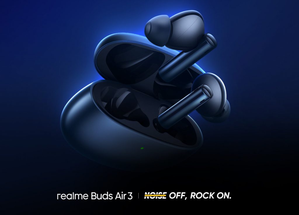realme Buds Air 3 with up to 42dB ANC, Dolby audio, dual device