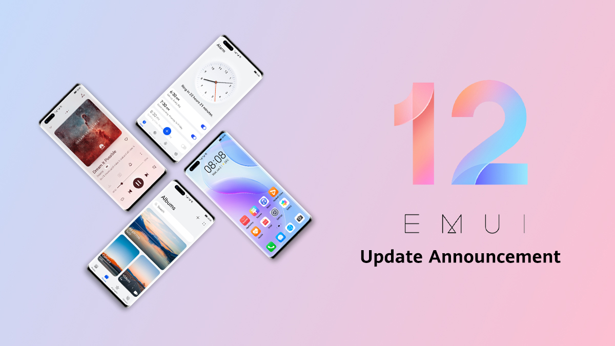 EMUI 12 update for HUAWEI P30 Pro and Mate 20 Pro to roll out in India from April