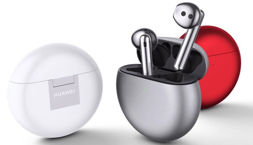 Huawei FreeBuds 3 Bluetooth EarBuds - Red - Vodafone