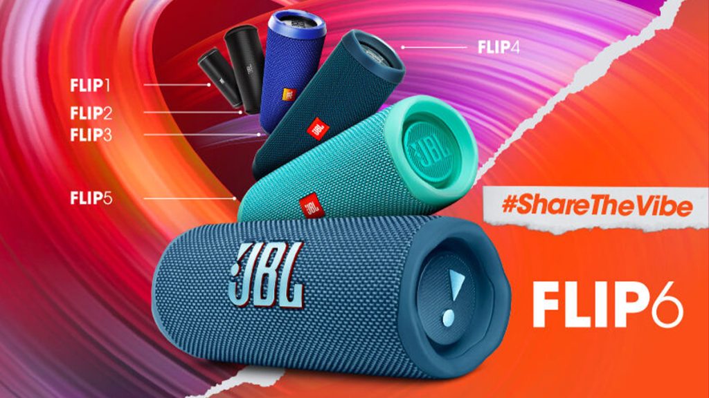 Jbl flip 6 portable waterproof speaker