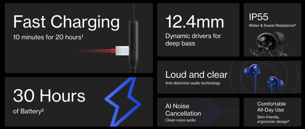 Oneplus bullets wireless online z specifications