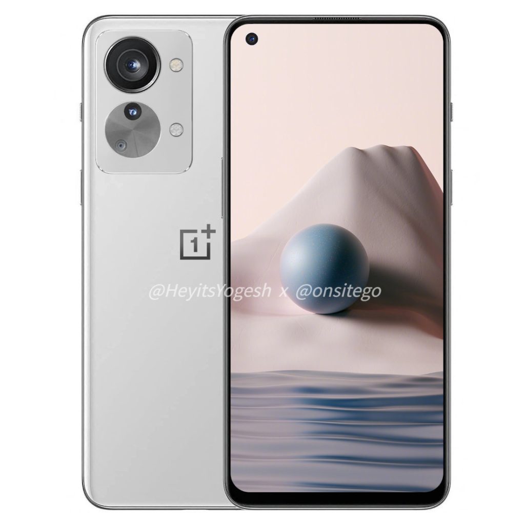 OnePlus Nord 2T with 6.43-inch FHD+ 90Hz AMOLED display, Dimensity 1300, 80W fast charging surfaces [Update: New Render]