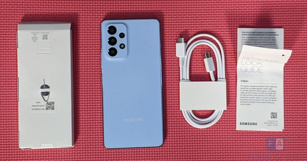 【超激得】送料無料セット　Galaxy A53 5G 128 GB do　アップデート済 スマートフォン本体