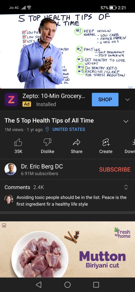 YouTube Health