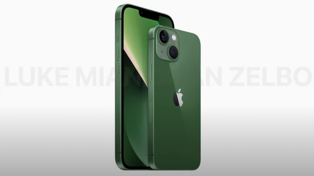 Iphone 13 green фото