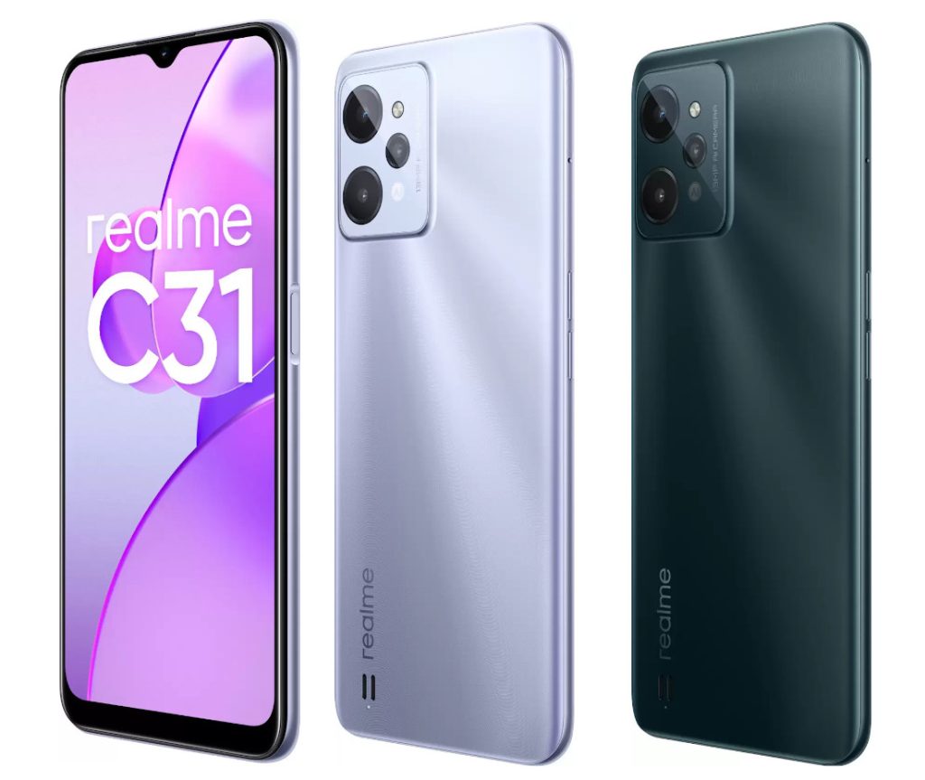 realme C31 with 6.5″ display, Unisoc T612 SoC, 5000mAh battery launched in India starting at Rs. 8999