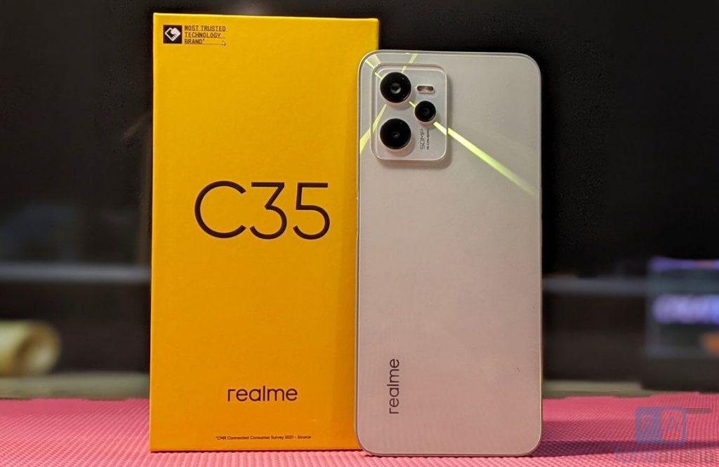 realme C35 Unboxing and First Impressions