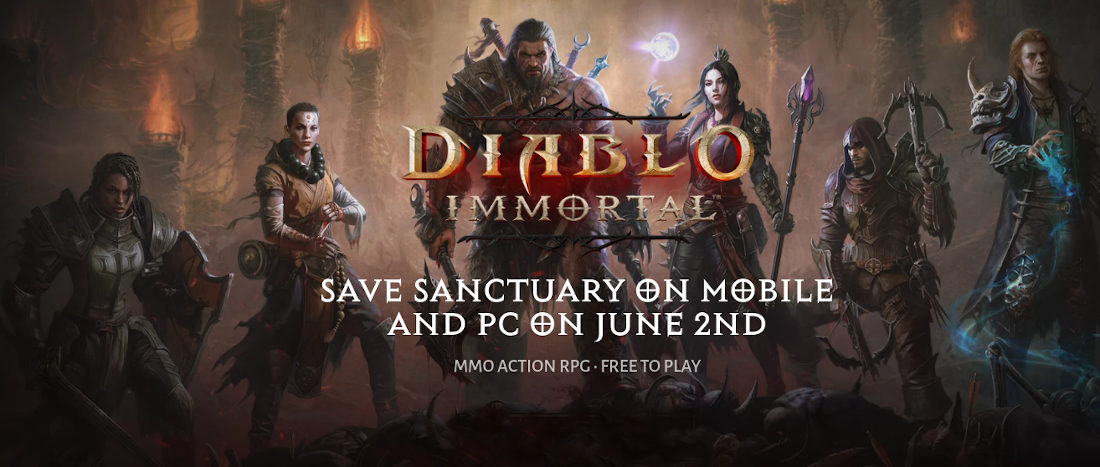 Diablo Immortal' launches on June 2
