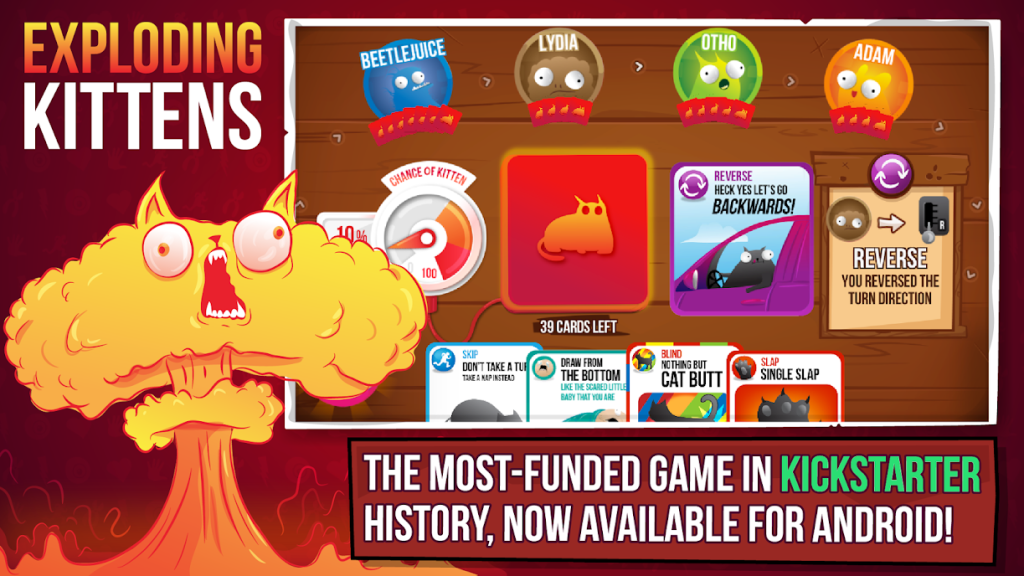 Netflix annonce un jeu mobile et une série d'animation inspirés du jeu de  cartes Exploding Kittens dans le cadre d'un accord d'un genre inédit -  About Netflix