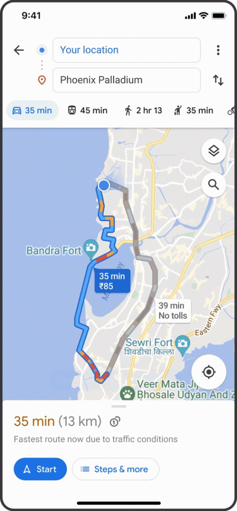 google-maps-update-brings-toll-road-pricing-apple-watch-improvements