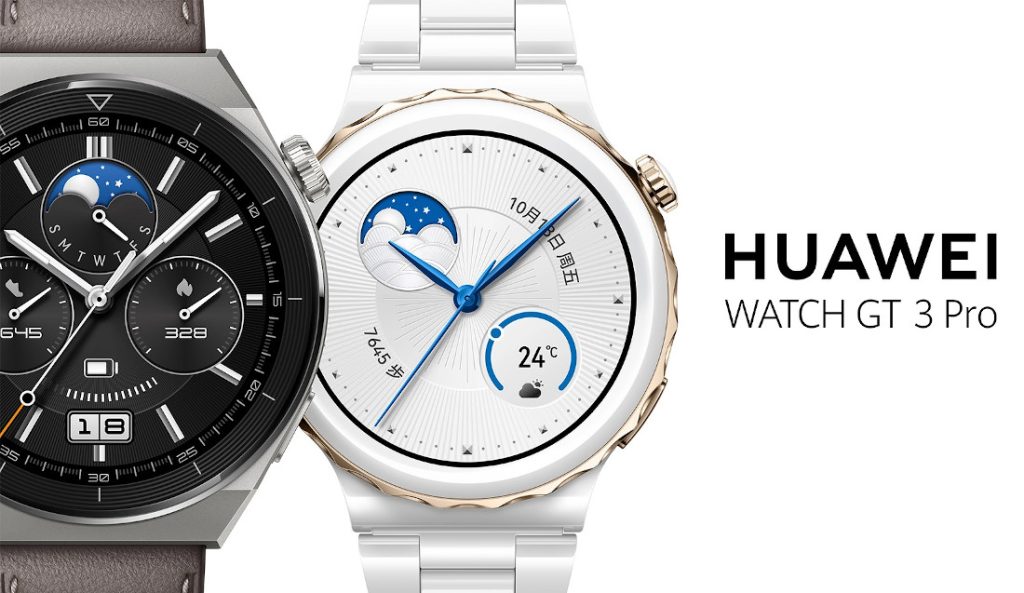 HUAWEI WATCH GT 3 Pro with 1.43″ / 1.32″ AMOLED display, ECG support, up to 14 days battery life announced
