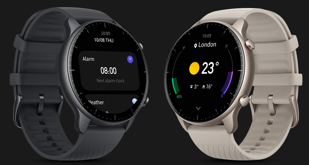 Amazfit GTR 2 new version with 1.39″ AMOLED screen, Bluetooth