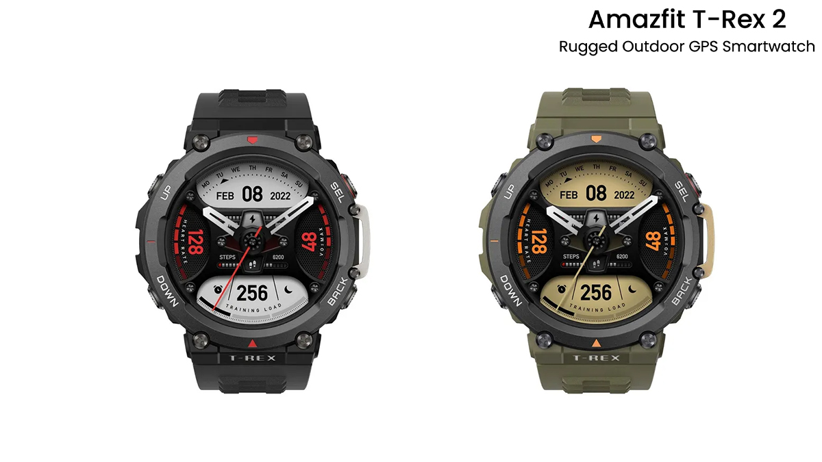 Amazfit T-Rex 2 Montre Connectée Homme, 1.39 AM…