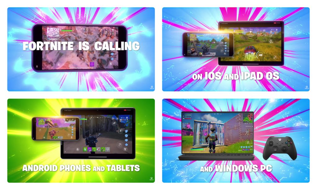 Play Fortnite For Free Again On iOS And Android Through Xbox Cloud Gaming