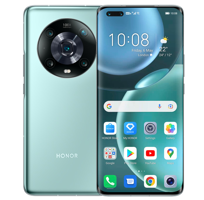 HONOR Magic4 Pro - 5G Smartphone 8+256GB, 6.81 120Hz Curved Screen,  Snapdragon 8 Gen 1 Processor, 50MP Triple Camera, 100W SuperCharge, 4600mAh