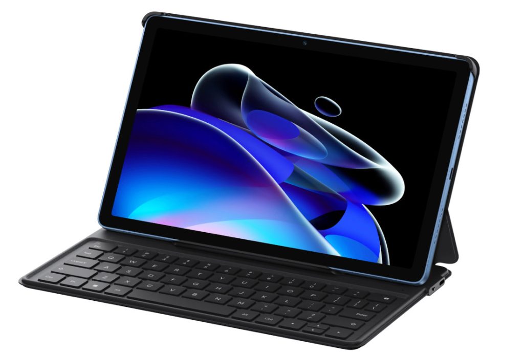 Realme Pad X 5G dengan keyboard case